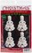 Design Works Beaded Ornament Kit 1.5"x2.75" Set of 4-Winter Girls